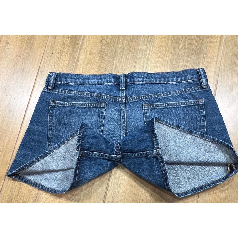 Ralph Lauren Sport Womens Denim Shorts Blue Medium Wash Pony Logo Size 12